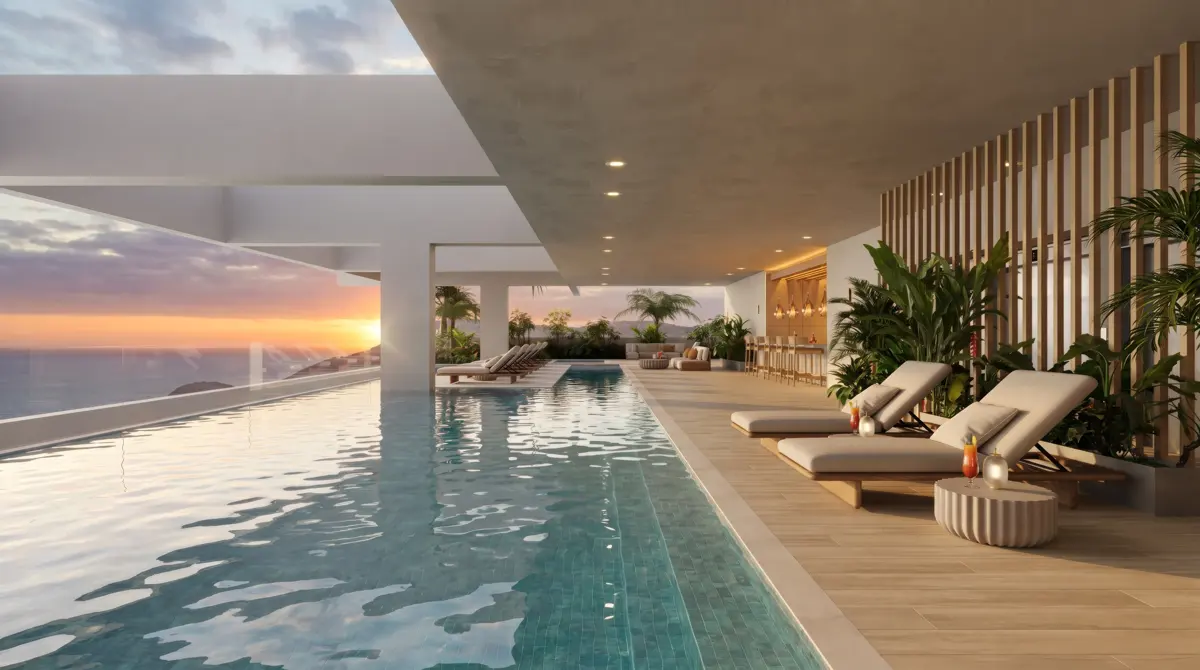 Piscina del rooftop